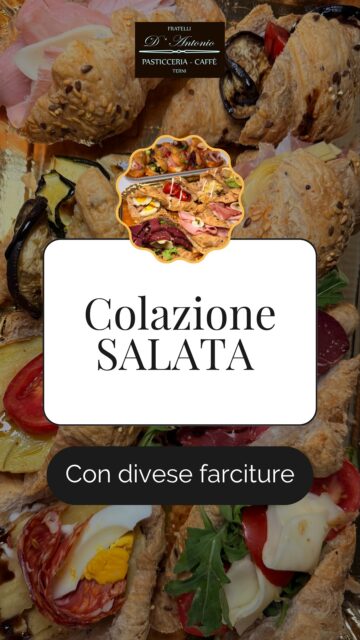 Chi ha detto che la colazione deve essere per forza dolce? 😋🥐

Da Fratelli D’Antonio c’è spazio anche per chi al mattino sceglie il salato!

Cornetti farciti al momento con prosciutto crudo, cotto, bresaola, formaggio, pomodoro, rucola e tante altre combinazioni… ma anche i nostri tramezzini fatti a mano ogni giorno. 🤎

Perfetti per iniziare la giornata con qualcosa di sfizioso o per concedersi una pausa veloce durante la giornata.

Domani cambia colazione: passa da Fratelli D’Antonio, scegli il tuo cornetto e farciscilo come piace a te. 🥐✨ 
Ti aspettiamo!

#FratelliDAntonio #PasticceriaTerni #Terni #ColazioneSalata #ColazioneTerni #PasticceriaArtigianale